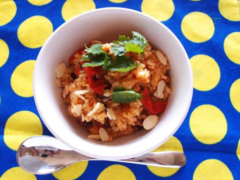 Thai fried rice - Vegetarian cuisine