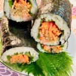quinoa sushi roll maki-sushi